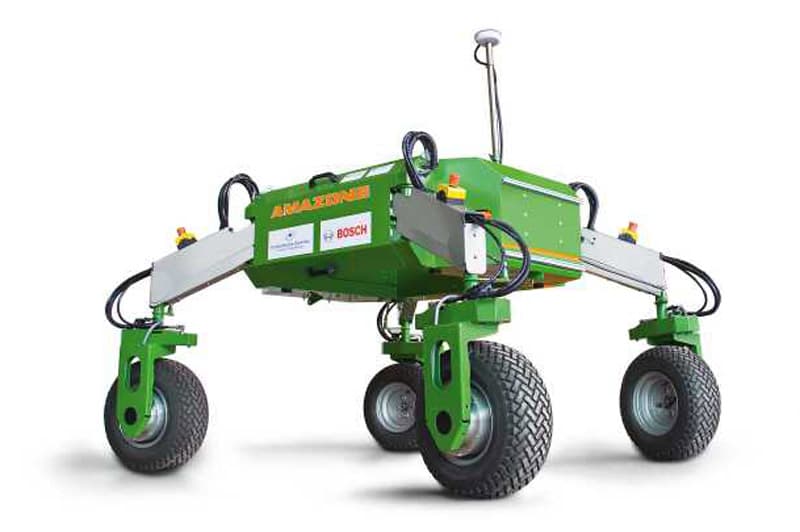 Autonomous field robot used in precision farming